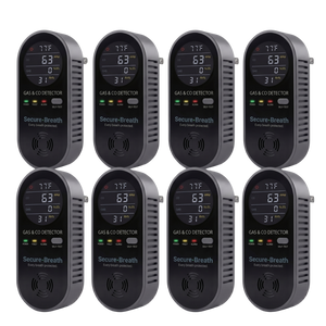 SecureBreath 8er-Pack — CO- und Gasmelder